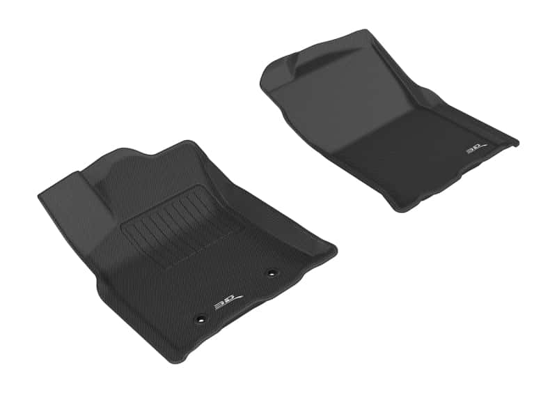 3D MAXpider — 3D MAXpider 2016-2017 Toyota Tacoma Access Cab/Double Cab Kagu 1st Row Floormat - Black
Floor Mat Set - view 1