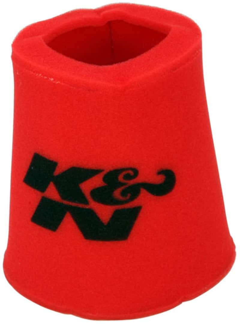 K&N Engineering — K&N Airforce Pre-Cleaner Round Tapered Red Air Filter Foam Wrap 6in Base ID x 5in Top ID x 9in H - view 2