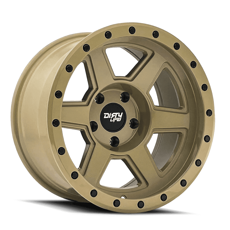 Dirty Life — Dirty Life 9315 Compound 17x9 / 6x139.7 BP / -12mm Offset / 106mm Hub Desert Sand Wheel - view 1