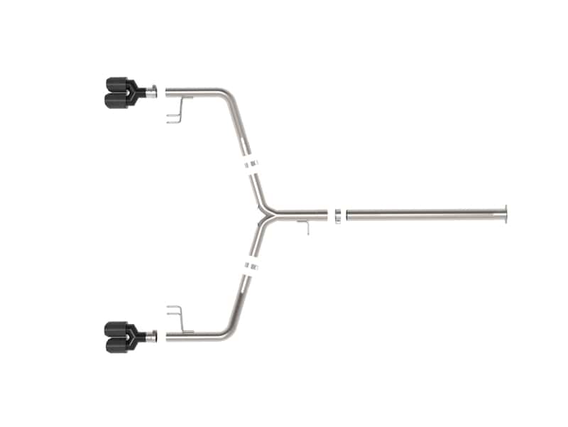 aFe — aFe Takeda 21-24 Kia K5 GT L4-2.5L (t) SS Axle-Back Exhaust System w/ Carbon Fiber Tips
Axle-Back Exhaust - view 2