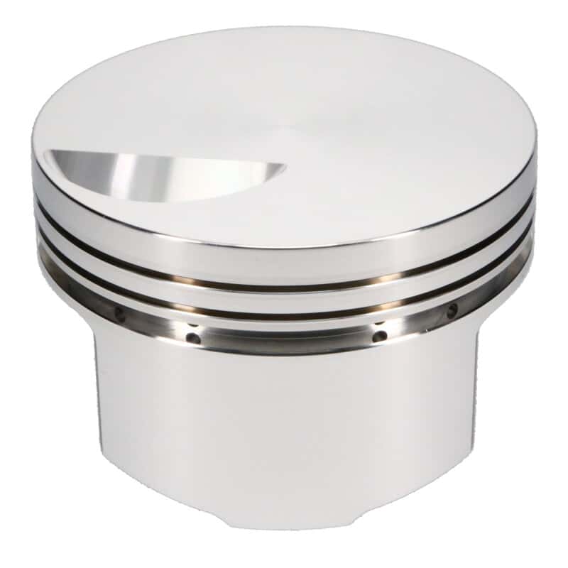JE Pistons — JE Pistons 454 BBC Flat Top -3c Set of 8 Pistons - view 1