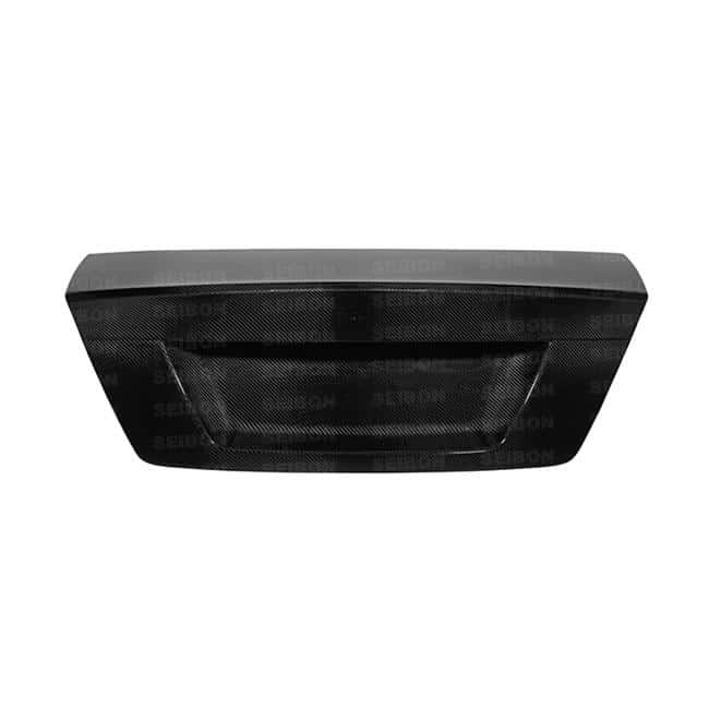 Seibon — Seibon 07-14 Mercedes Benz C-Class W204 Carbon Fiber Trunk Lid - view 5