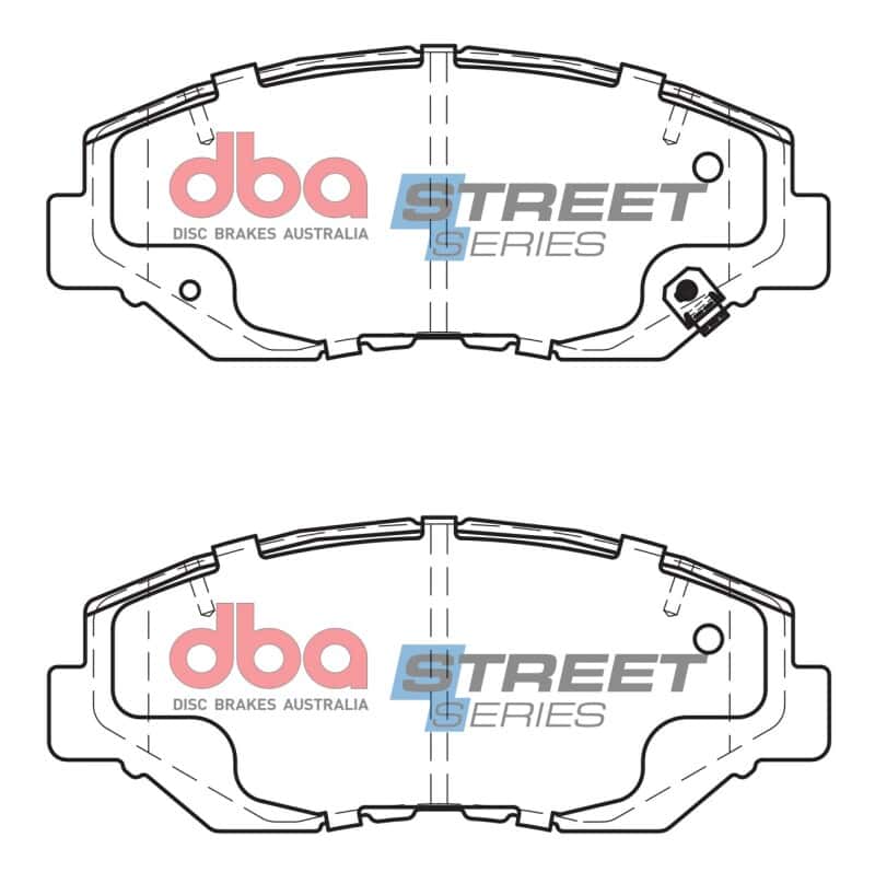 DBA — DBA 13-15 Acura ILX 2.0L (280mm Front Rotor Excl Hybrid) Street Series Front Brake Pads
Brake Pad - view 1