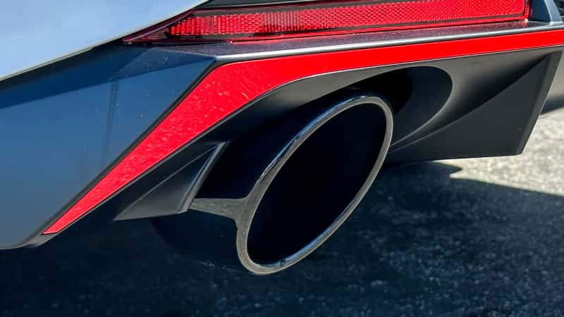 Borla — Borla 22-23 Hyundai Elantra N 2.0L 4 CYL. Turbo AT/MT ATAK Catback Exhaust Black Chrome
Cat-Back System - view 3