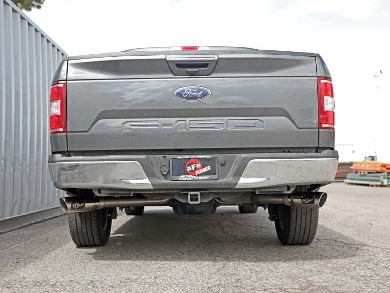 aFe — aFe Gemini XV 3in 304 SS Cat-Back Exhaust 15-20 Ford F-150 V6 2.7L/3.5 w/ Polished Tips
Cat-Back Exhaust - view 5