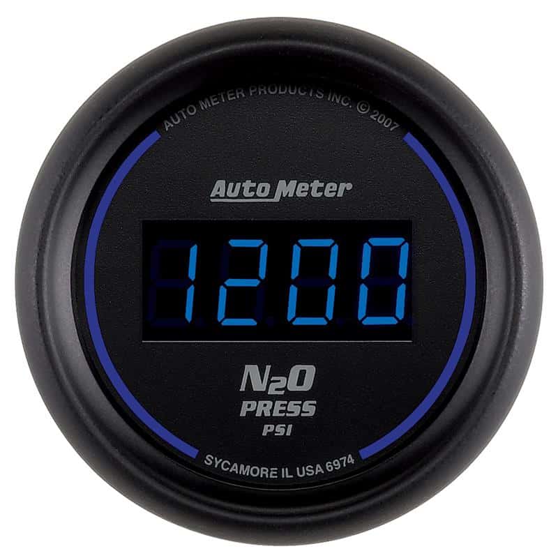AutoMeter — Autometer Ultra-Lite 2-1/16in 1600 PSI Digital Nitrous Pressure Gauge - Black
GA 2" N2O Press CBD - view 2