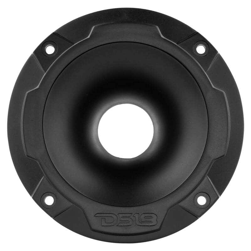 DS18 — DS18 1in Twist-On Throat Horn 45 Degree 1.77in Depth Black Shallow - view 3