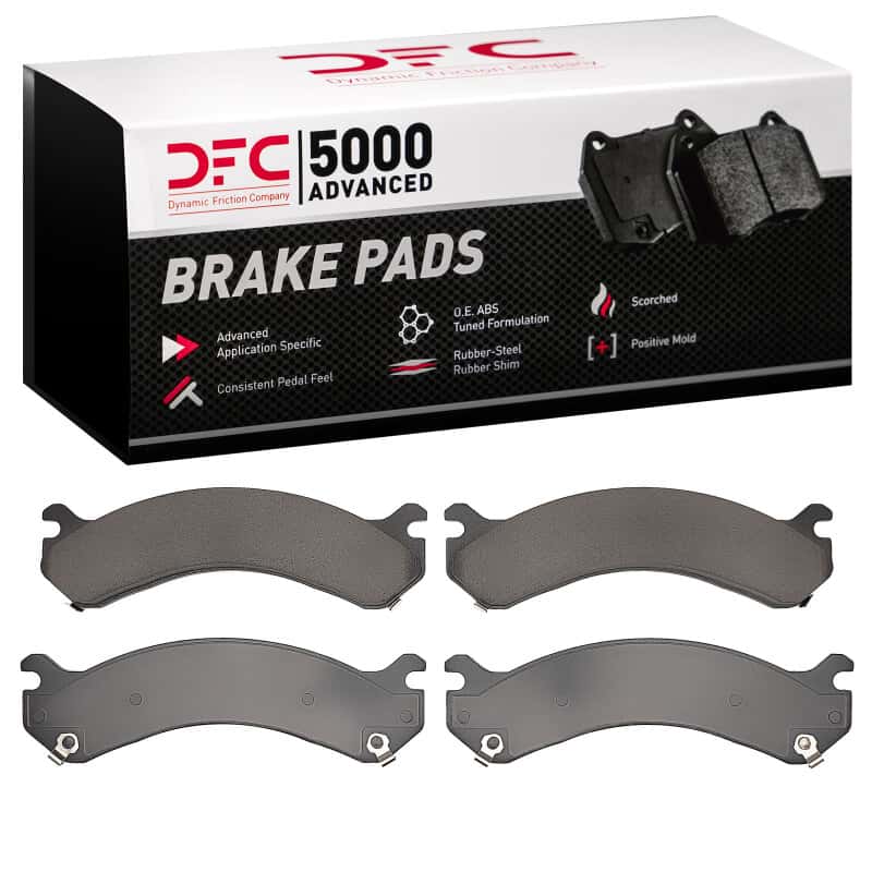 DFC — DFC 01-10 Chevrolet Silverado 3500 Rear 5000 Advanced Ceramic Brake Pads
DFC Brake Pad Set - view 4