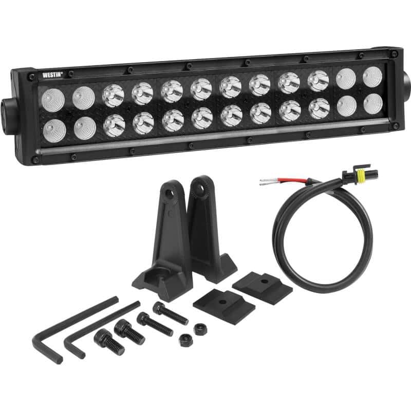 Westin — Westin B-FORCE LED Light Bar Double Row 12 inch Combo w/3W Cree - Black
LED Light Bar - view 4