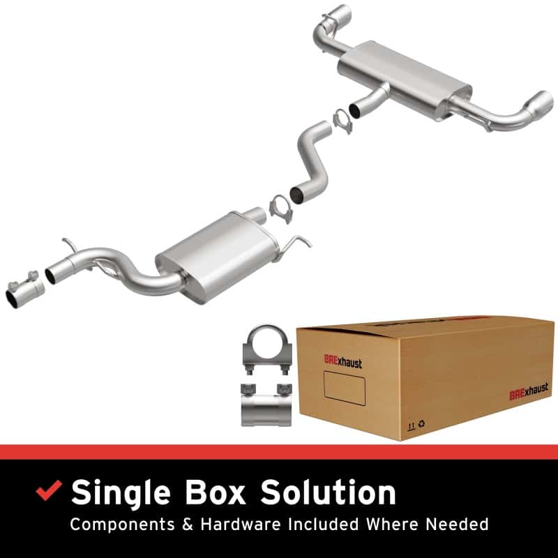 Magnaflow — BRExhaust 10-14 VW GTI 2.0L Exhaust Kit
Exhaust Kit - view 1