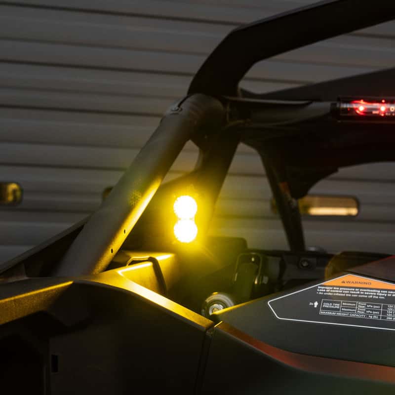 Baja Designs — Baja Designs 2024+ Can-Am Maverick R S2 Sport Chase Light Kit - view 3