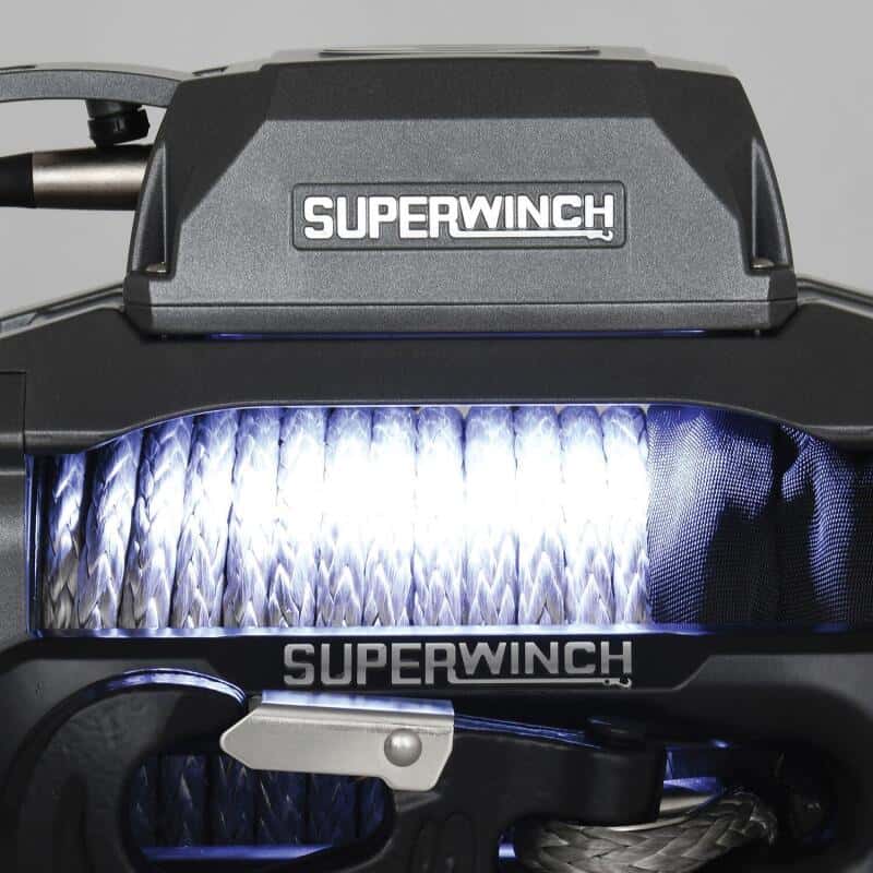 Superwinch — Superwinch 10000 LBS 12V DC 3/8in x 80ft Synthetic Rope SX 10000 Winch
Winch - view 41