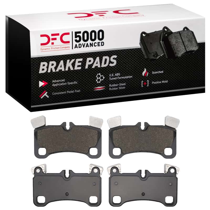 DFC — DFC 08-10 Porsche Cayenne Rear 5000 Advanced Low Metallic Brake Pads
DFC Brake Pad Set - view 4
