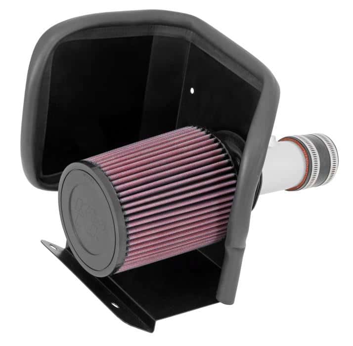 K&N Engineering — K&N 13-14 Dodge Dart 1.4L Silver Typhoon Performance Intake
Performance Air Inta
Air Intake System - view 2