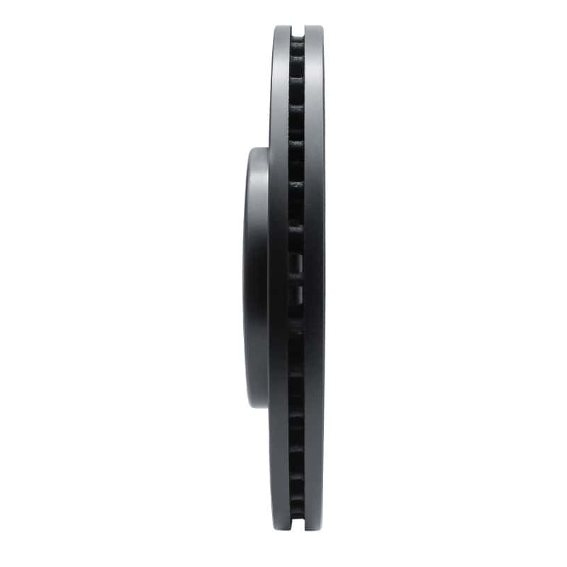R1 Concepts — R1 17-19 Jaguar F-Pace Front Right Drilled & Slotted Black Brake Rotor
R1 Brake Rotor Drill - view 3