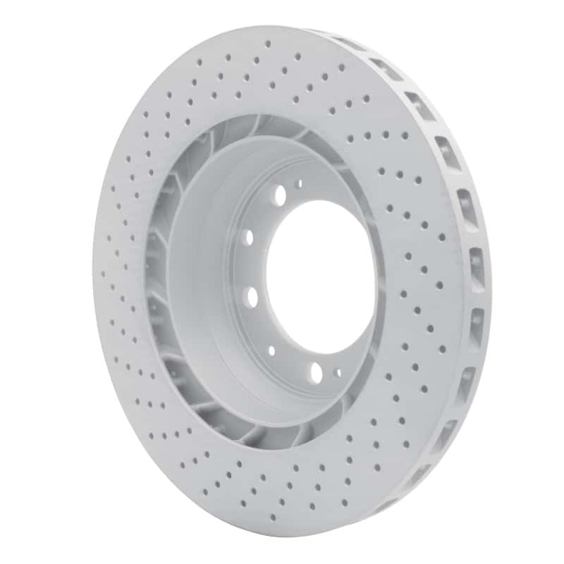 DFC — DFC 98-98 Porsche 911 Right Rear Drilled Hi-Carbon Alloy Geomet Coated Rotor
DFC Brake Rotor - view 4