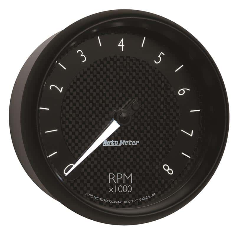 AutoMeter — Autometer GT Series 5in In Dash 8K RPM Tachometer
5" TACH, 8,000 RPM, - view 6
