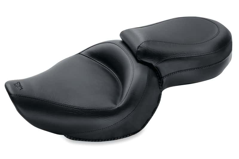 Mustang Motorcycle — Mustang 04-21 Harley Sportster Wide Touring 1PC Seat - Black - view 1