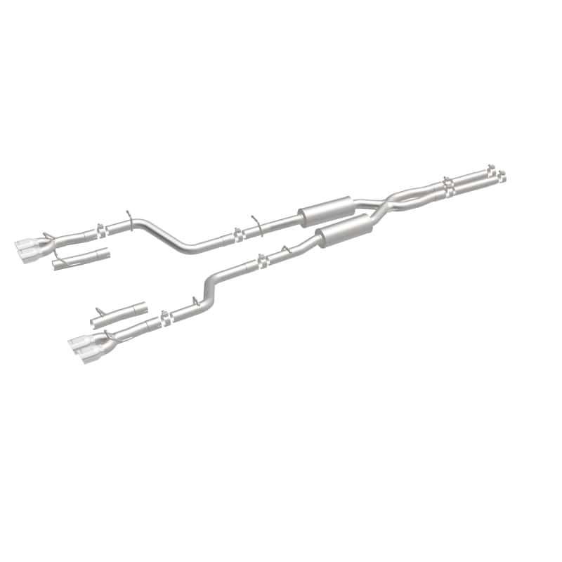 Magnaflow — MagnaFlow Cat-Back, SS, 2.5in, Quad Split Rear 3.5in Tip 2015 Dodge Challenger 3.6L V6
Cat-Back - view 5