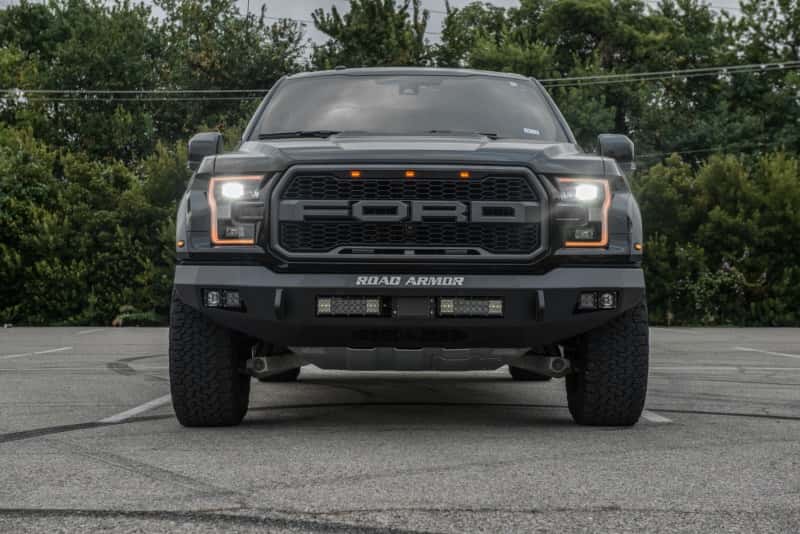 Road Armor — Road Armor 17-20 Ford Raptor Stealth Front Non-Winch Bumper - Tex Blk - view 9