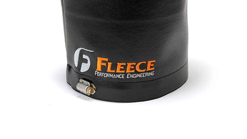 Fleece Performance — Fleece Performance Stack Cover - 8 inch - 45 Degree Miter
Exh Stack Pipe Cover - view 4