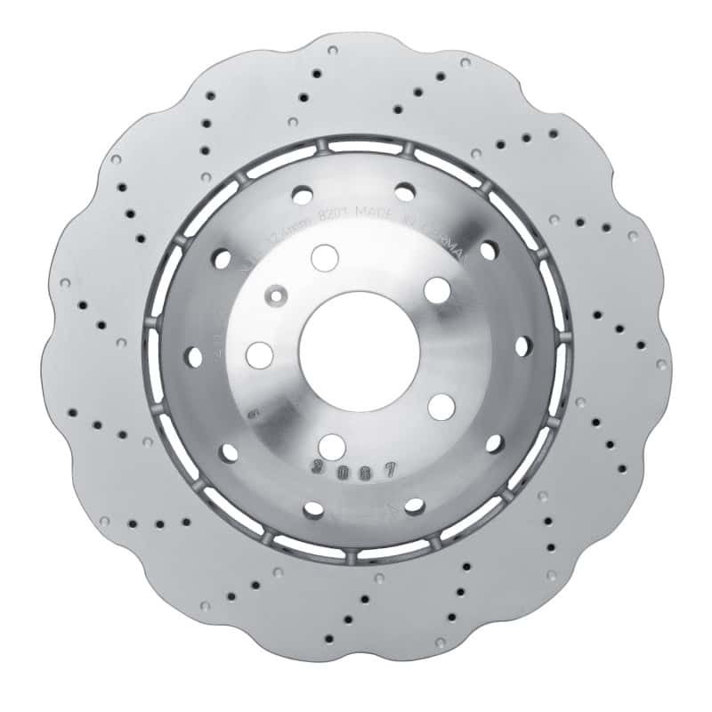 DFC — DFC 13-24 Audi R8 Front Drilled Hi-Carbon Alloy Geomet Coated Rotor
DFC Brake Rotor - view 1