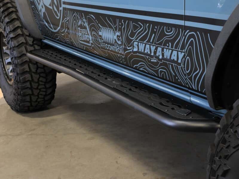 aFe — aFe 21-25 Ford Bronco (4 Door) Terra Guard Off-Road Sliders
Off-Road Slider - view 2