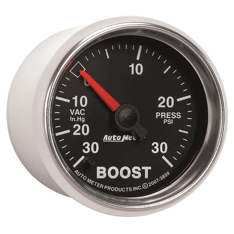 AutoMeter — Autometer GS 30inhg-30PSI Digital Vac/Boost Gauge
2-1/16" BOOST-VAC, 3 - view 5