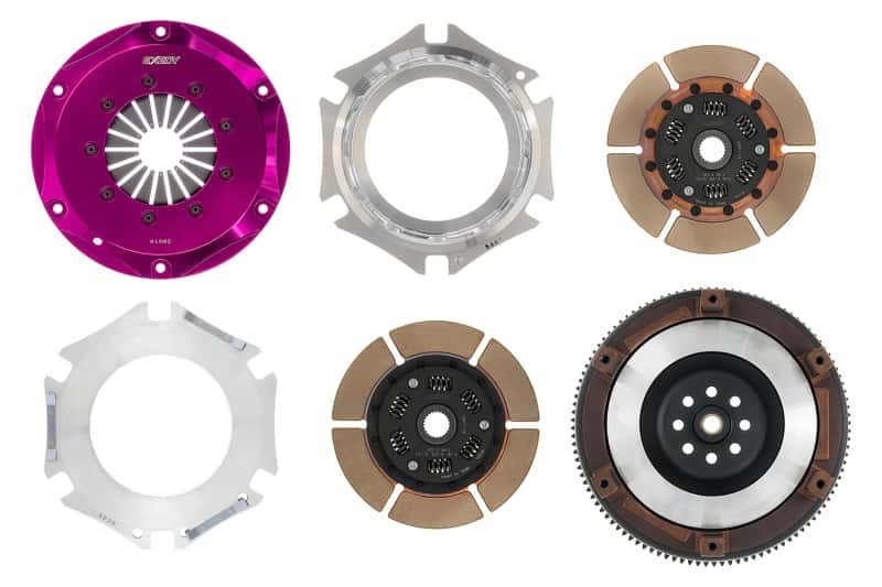 Exedy — Exedy 1999-2002 Nissan Silvia L4 Hyper Twin Cerametallic Clutch Sprung Center Disc
Hyper Multi Series
Clutch Kit - view 12