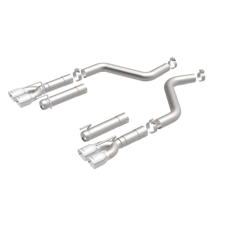 Magnaflow — MagnaFlow Axle-Back, SS, 3in, Quad Split Rear 3.5 Tips 2015 Dodge Challenger incl SRT Hellcat
Axle-Back - view 5