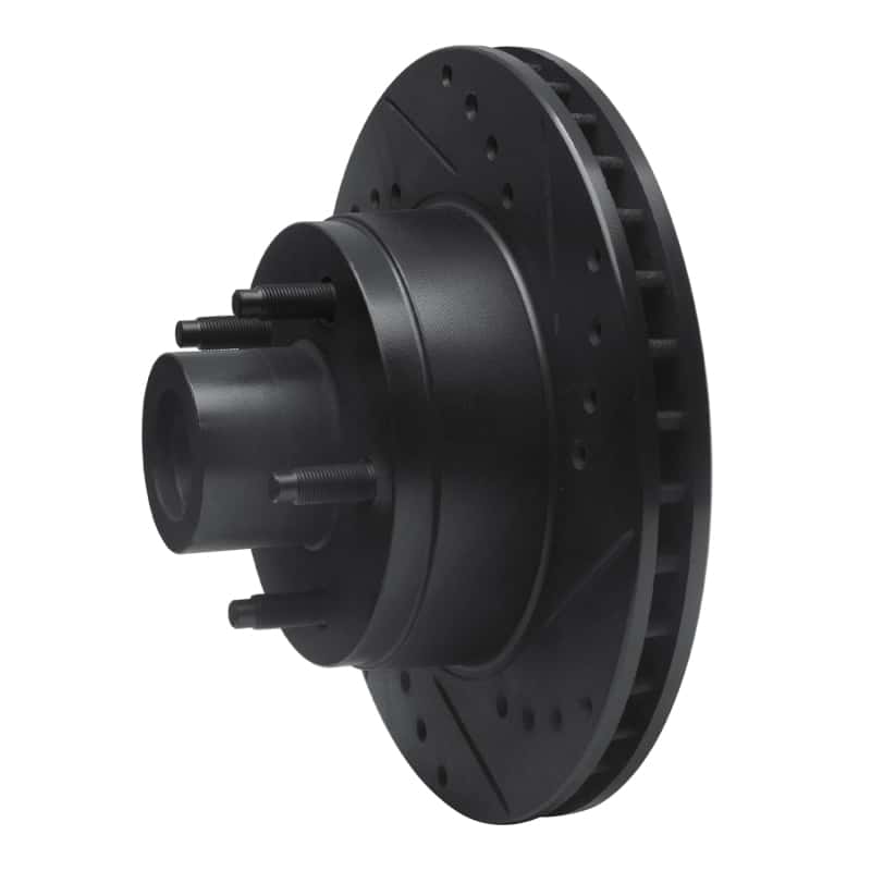 R1 Concepts — R1 79-91 Ford Country Squire Front Right Drilled & Slotted Black Brake Rotor
R1 Brake Rotor Drill - view 2