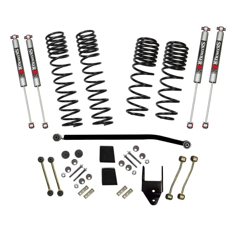 Skyjacker — Skyjacker 2020 Jeep JL 4WD Rub Diesel 3.5-4in Dual Rate Long Travel Sus Lift Kit w/M95 Mono Shocks
3.5-4 In. Lift Kit - view 1