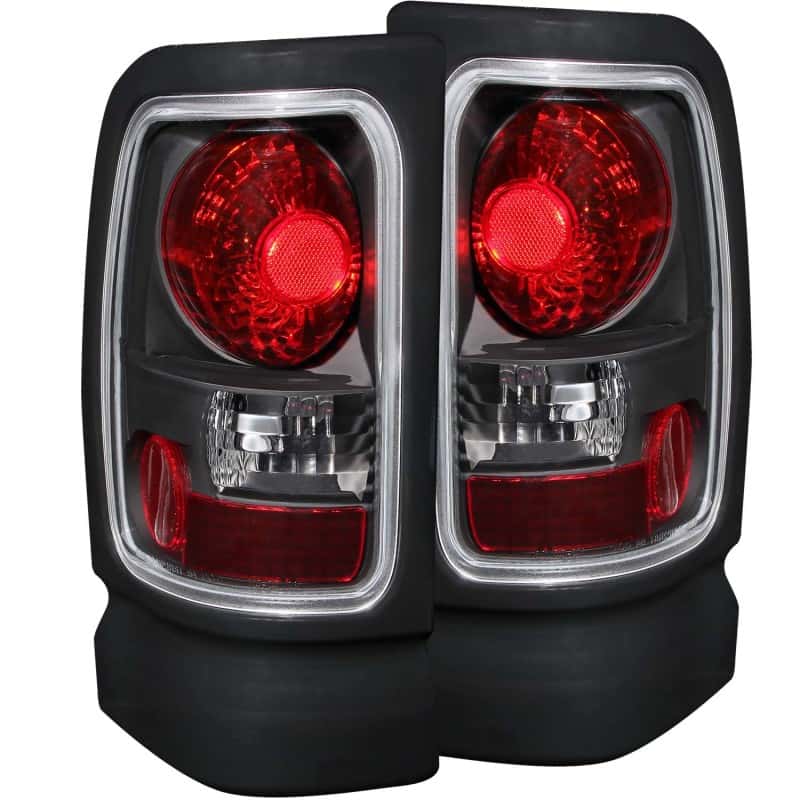ANZO — ANZO 1994-2001 Dodge Ram Taillights Black
TailLightSet - view 1