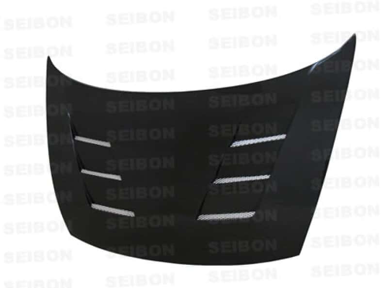 Seibon — Seibon 06-08 Honda Civic 4 Door TS Carbon Fiber Hood - view 2