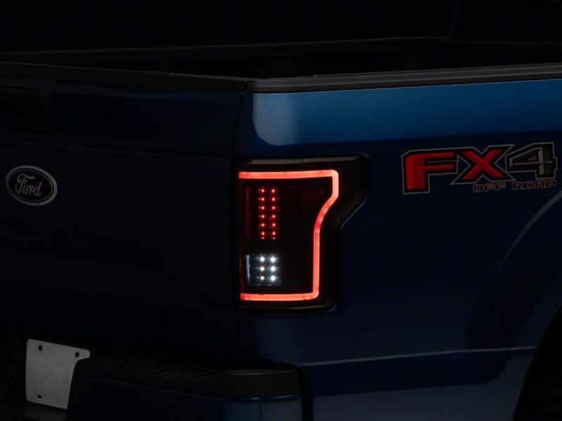 Raxiom — Raxiom 15-17 Ford F-150 LED Tail Lights w/ SEQL Turn Signals- Blk Housing (Clear Lens)
Lights - view 2