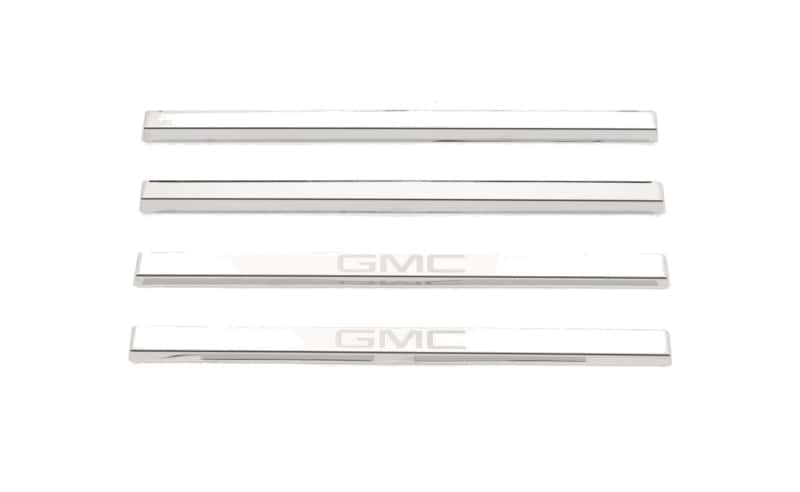 Putco — Putco 14-18 GMC Sierra LD - Regular Cab w/ GMC Etching (4pcs) SS Door Sills
Door Sill Protector - view 1