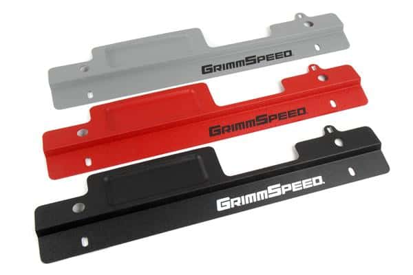 GrimmSpeed — GrimmSpeed 08+ Subaru Impreza/WRX/STI Radiator Shroud w/Tool Tray - Red - view 3