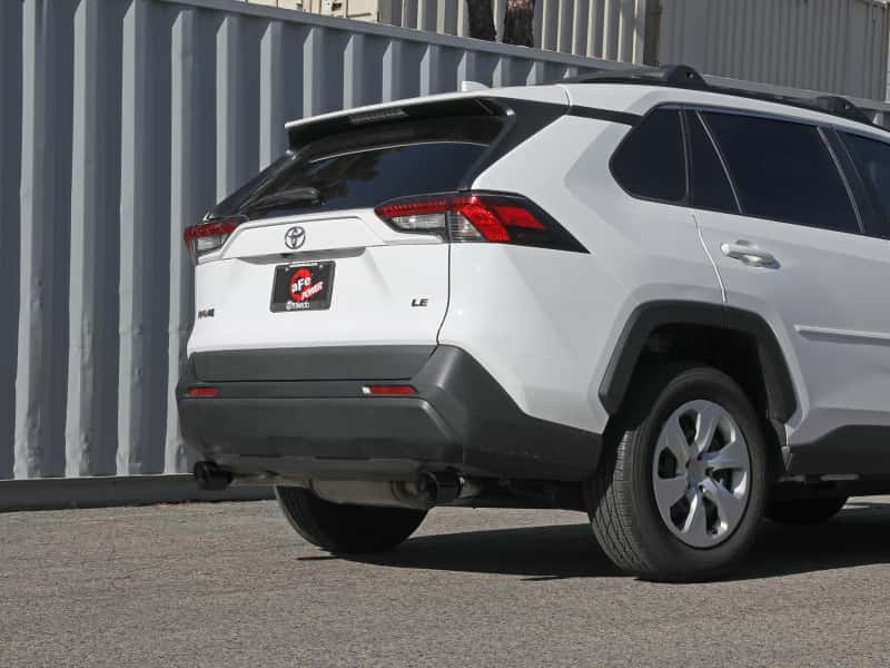 aFe — aFe POWER Takeda 19-21 Toyota RAV4 L4-2.5L 304SS CB Exhaust w/ Black Tips
Cat-Back Exhaust - view 4