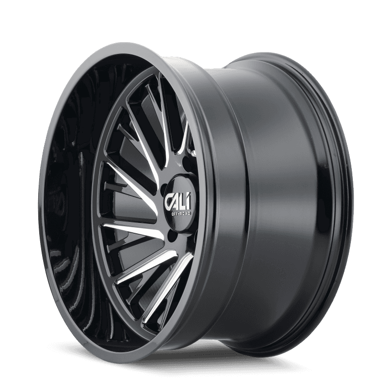 Cali Off-Road — Cali Off-Road 9114 Purge 24x14 / 6x139.7 BP / -76mm Offset / 106mm Hub Gloss Black Milled Wheel
9114 - view 2