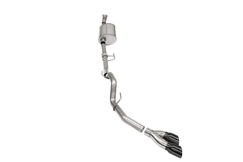 CORSA Performance — Corsa 2021-2025 Ford F-150 SuperCab/6.5in Bed 3.5L V6 Sport Cat-Back Single Side Exit-
Exhaust - view 1
