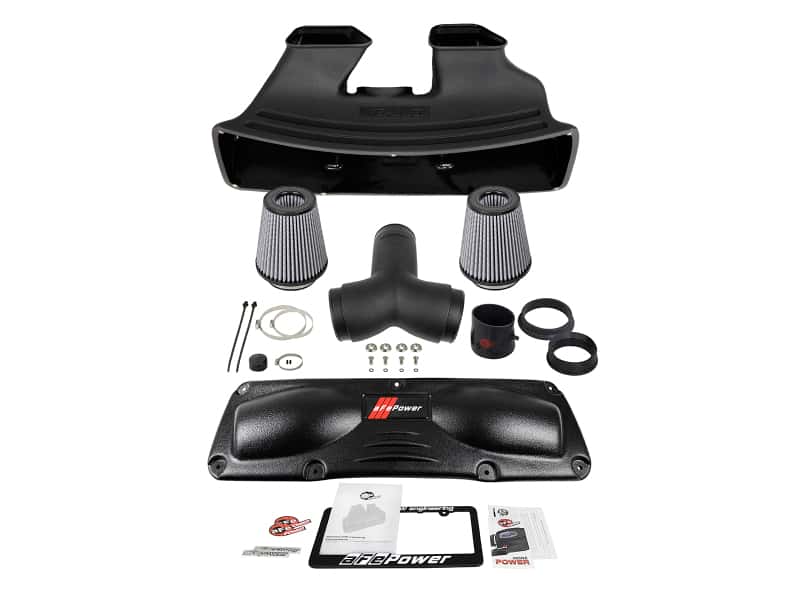aFe — aFe MagnumFORCE Stage-2Si CIA System w/ PDS Filter 12-15 Porsche 911 Carrera S (991) 3.8/3.8L
Magnum FORCE Intake - view 3