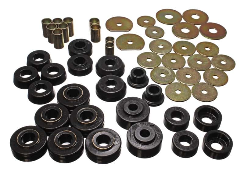 Energy Suspension — Energy Suspension Chevy Body Mounts - Black
BodyMntBshKt - view 2