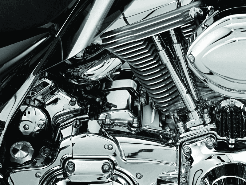 Kuryakyn — Kuryakyn Starter Cover 99-06 Touring Chrome - view 2