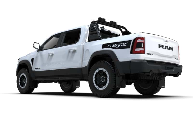 Rally Armor — Rally Armor 21-25 Dodge Ram 1500 TRX Black UR Mud Flap - White Logo
Mud Flap - view 2