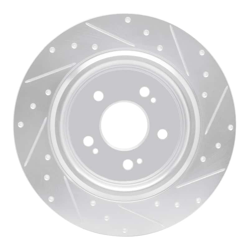 R1 Concepts — R1 18-25 Honda Odyssey Rear Left Drilled & Slotted Silver Brake Rotor
R1 Brake Rotor Drill - view 5