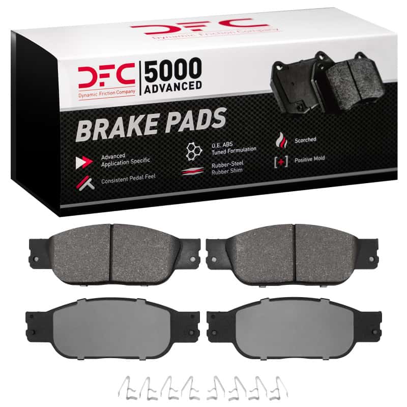 DFC — DFC 03-05 Jaguar Vanden Plas Front 5000 Advanced Low Metallic Brake Pads
DFC Brake Pad Set - view 1