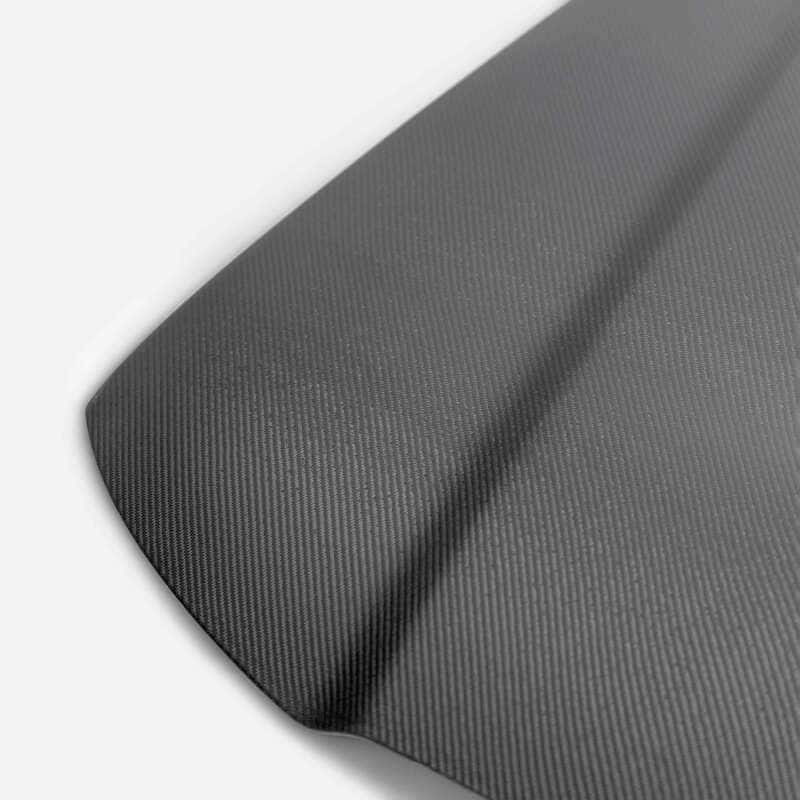 Seibon — Seibon 05-11 Toyota Tacoma TR-Style Carbon Fiber Hood - view 4