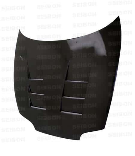 Seibon — Seibon 93-98 Toyota Supra (JZA80L) TS Style Carbon Fiber Hood - view 4