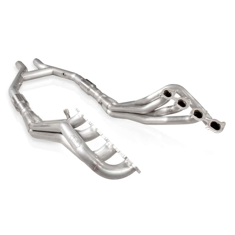 Stainless Works — Stainless Works 2011-14 Shelby GT500 Headers 1-7/8in Primaries High-Flow Cats 3in H-Pipe
Exhaust System - view 1