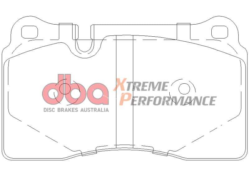 DBA — DBA 09-13 Chevy Corvette ZR-1 XP650 Rear Brake Pads
Brake Pad - view 8